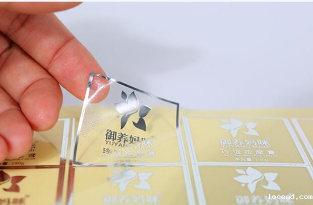 透明PVC不干胶定制 透明PVC不干胶定制