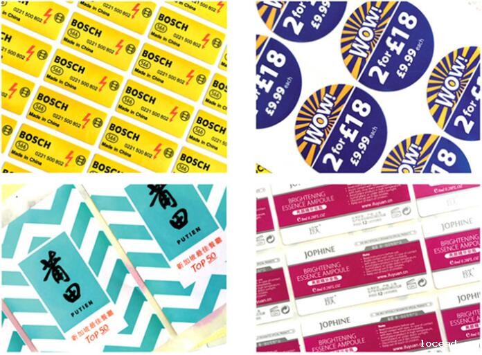 不干胶标签印刷 不干胶标签印刷